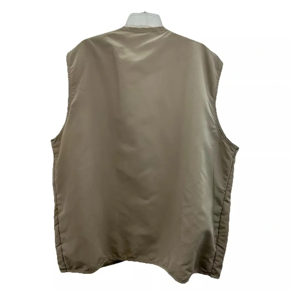 Haband Travelers Fishing Vest Adult XXL Outdoor Sport Utility Beige